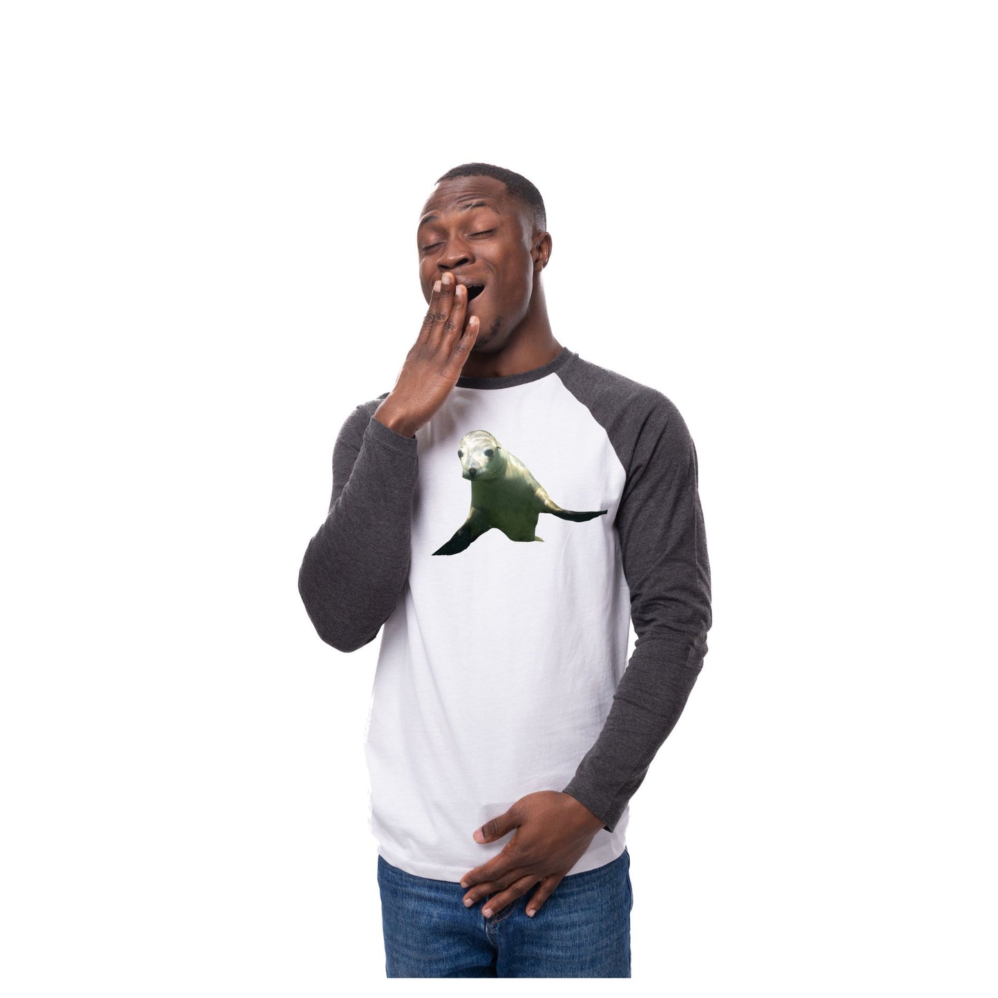 3/4 Sleeve T Shirt - Sea lion