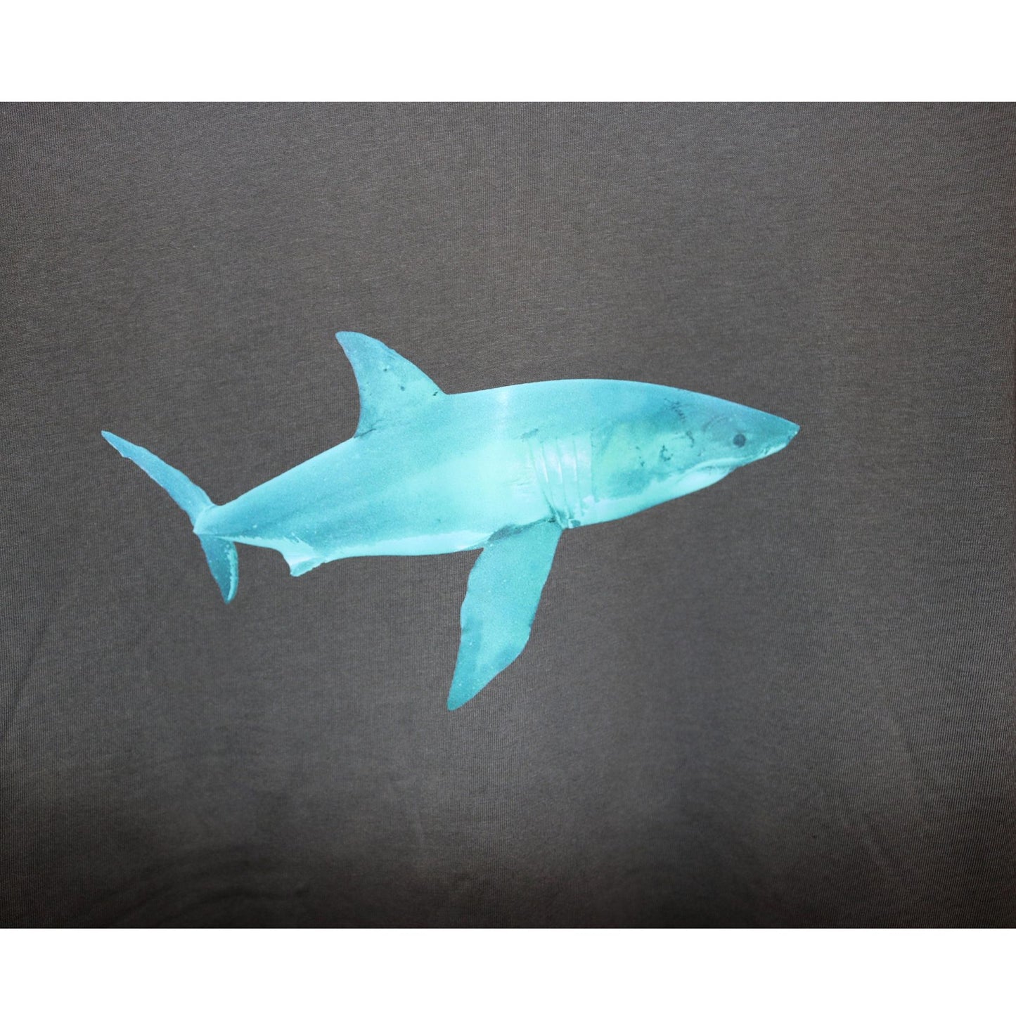 Unisex T Shirt - Shark on Charcoal