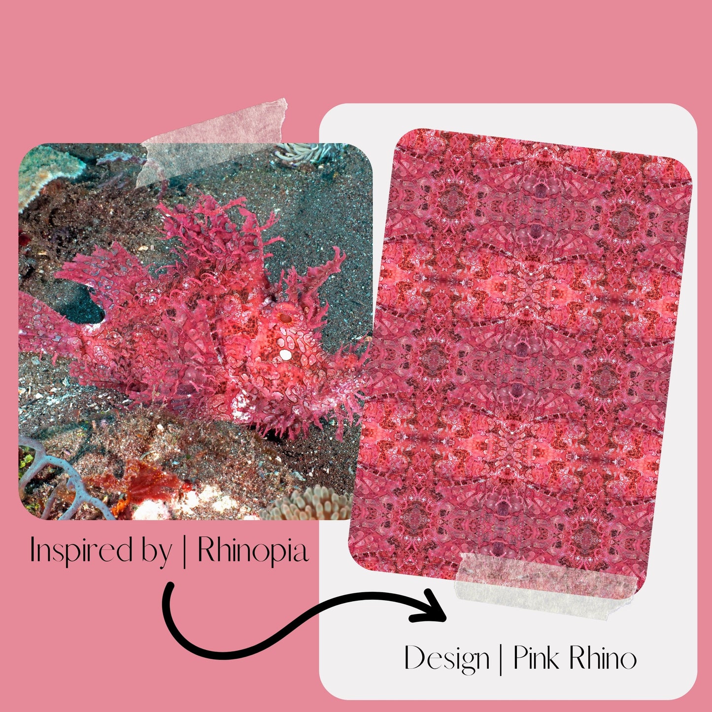 Multi-Purpose Headwear - Pink Rhino