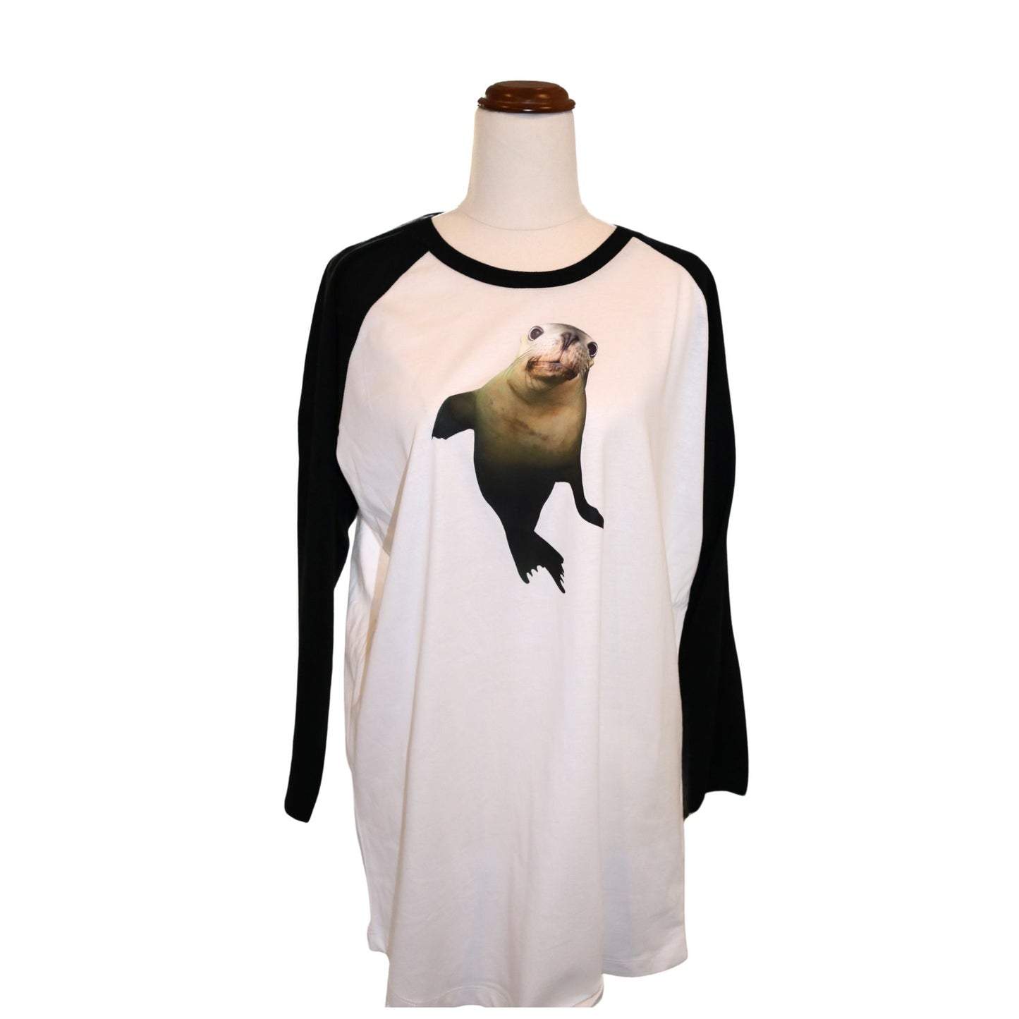 3/4 Sleeve T Shirt - Sea lion