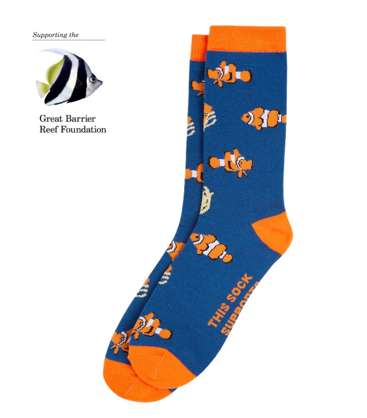 Clownfish Sock