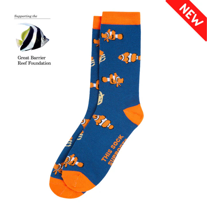 Clownfish Sock