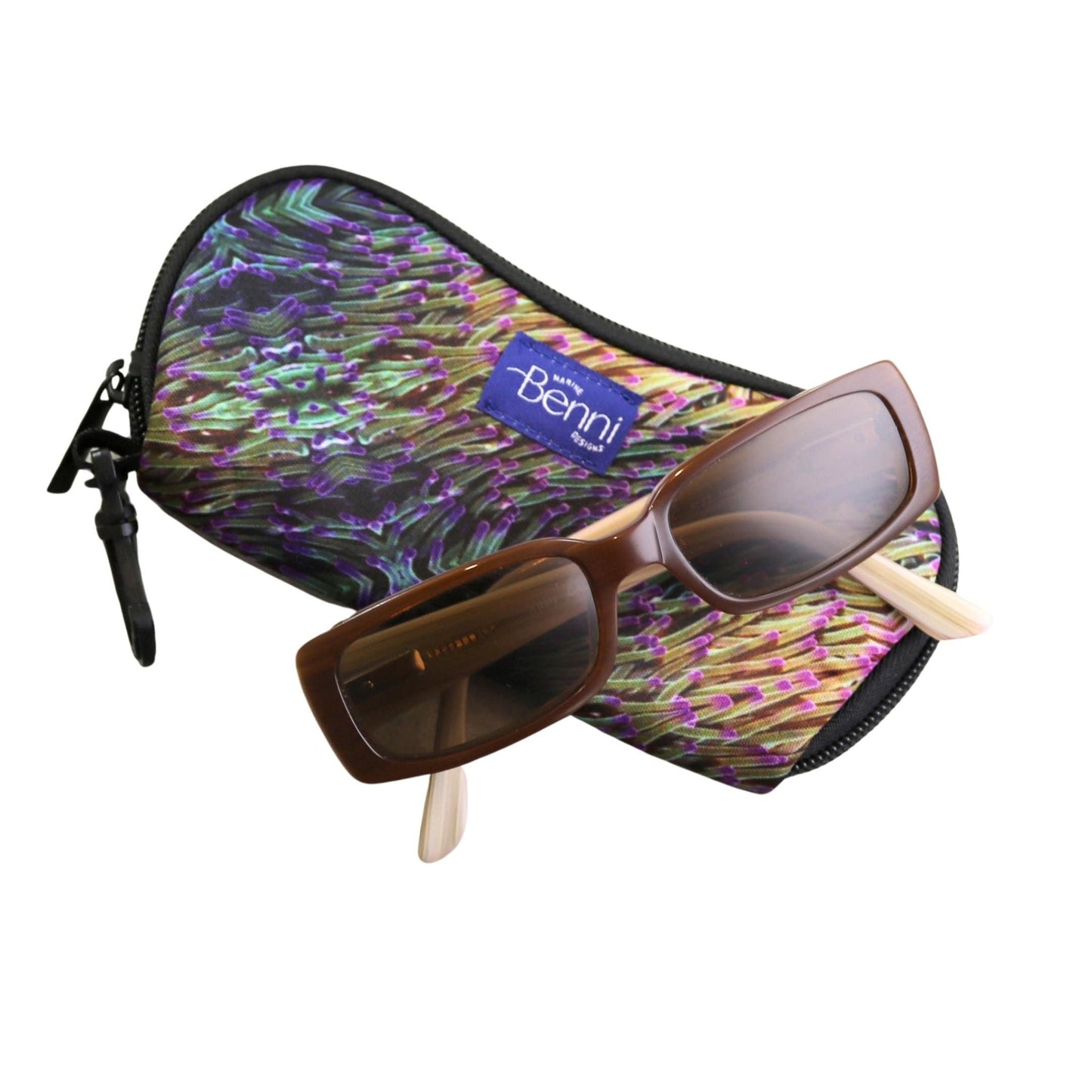 Neoprene Glasses Case (zip closure) - Benni Marine Designs