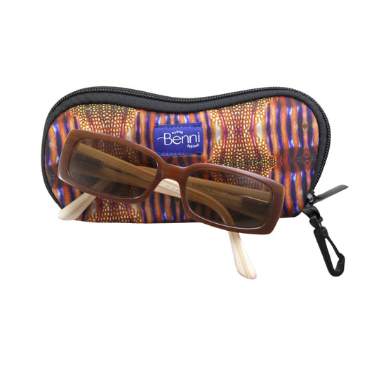 Neoprene Glasses Case (zip closure) - Benni Marine Designs