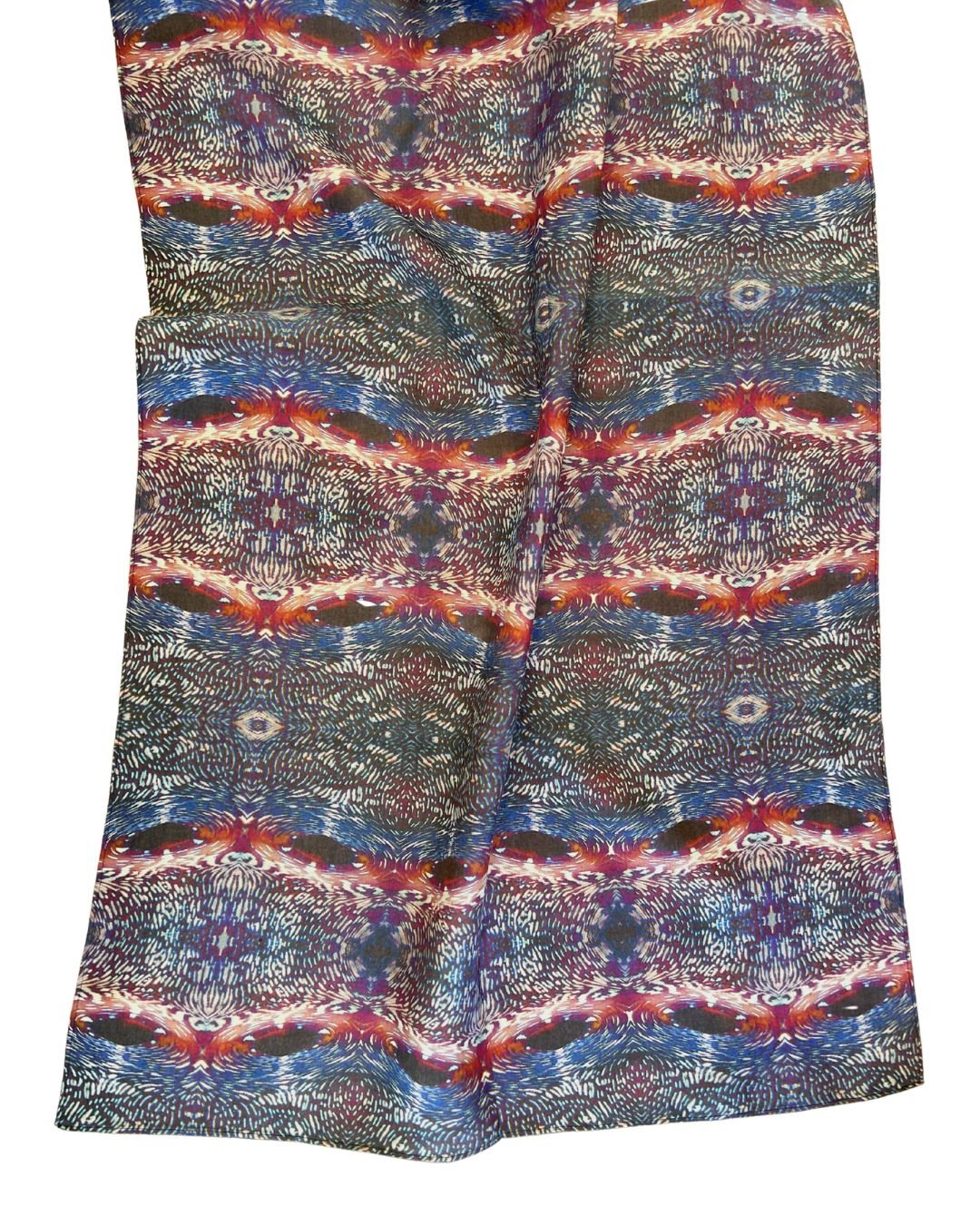 Silk Scarf - Undercurrent - Benni Marine Designs