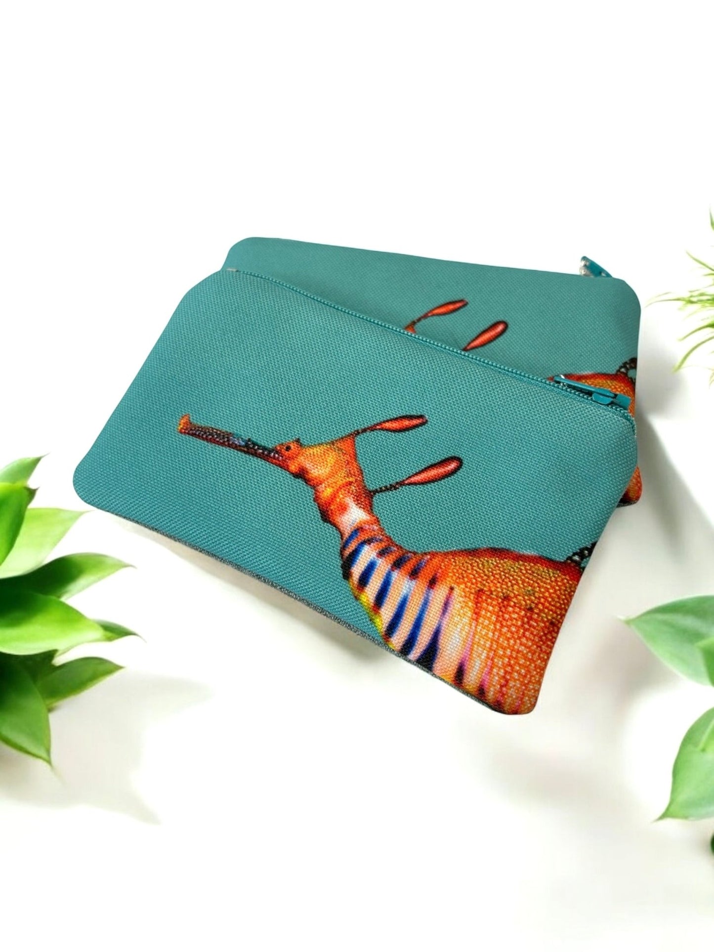 Weedy seadragon pouch - Benni Marine Designs