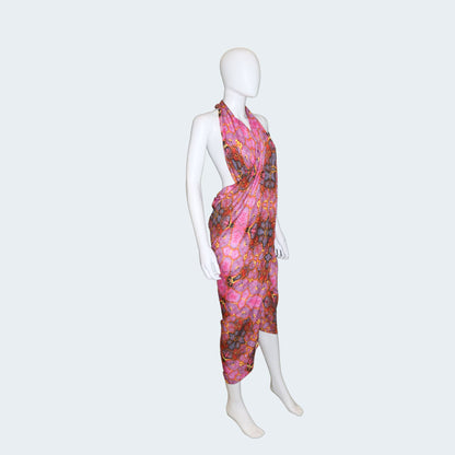 Bamboo Sarong - In the Pink