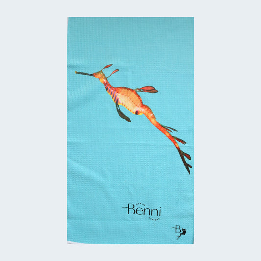 Quick Dry Towel - Ocean Life Series - 100% Recycled