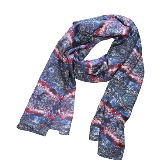 SALE - Undercurrent Silk Scarf