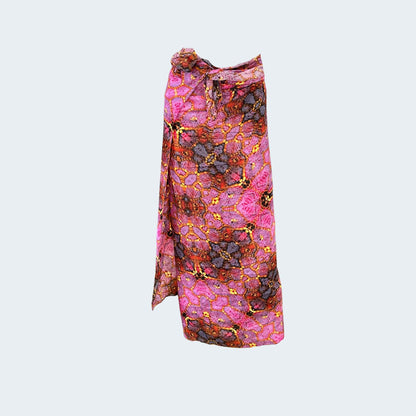 Bamboo Sarong - In the Pink