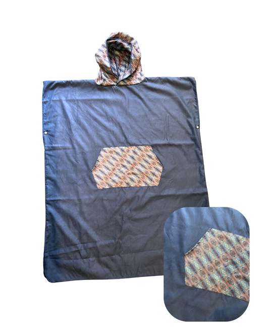Hooded Change Towel - Tropical Delight