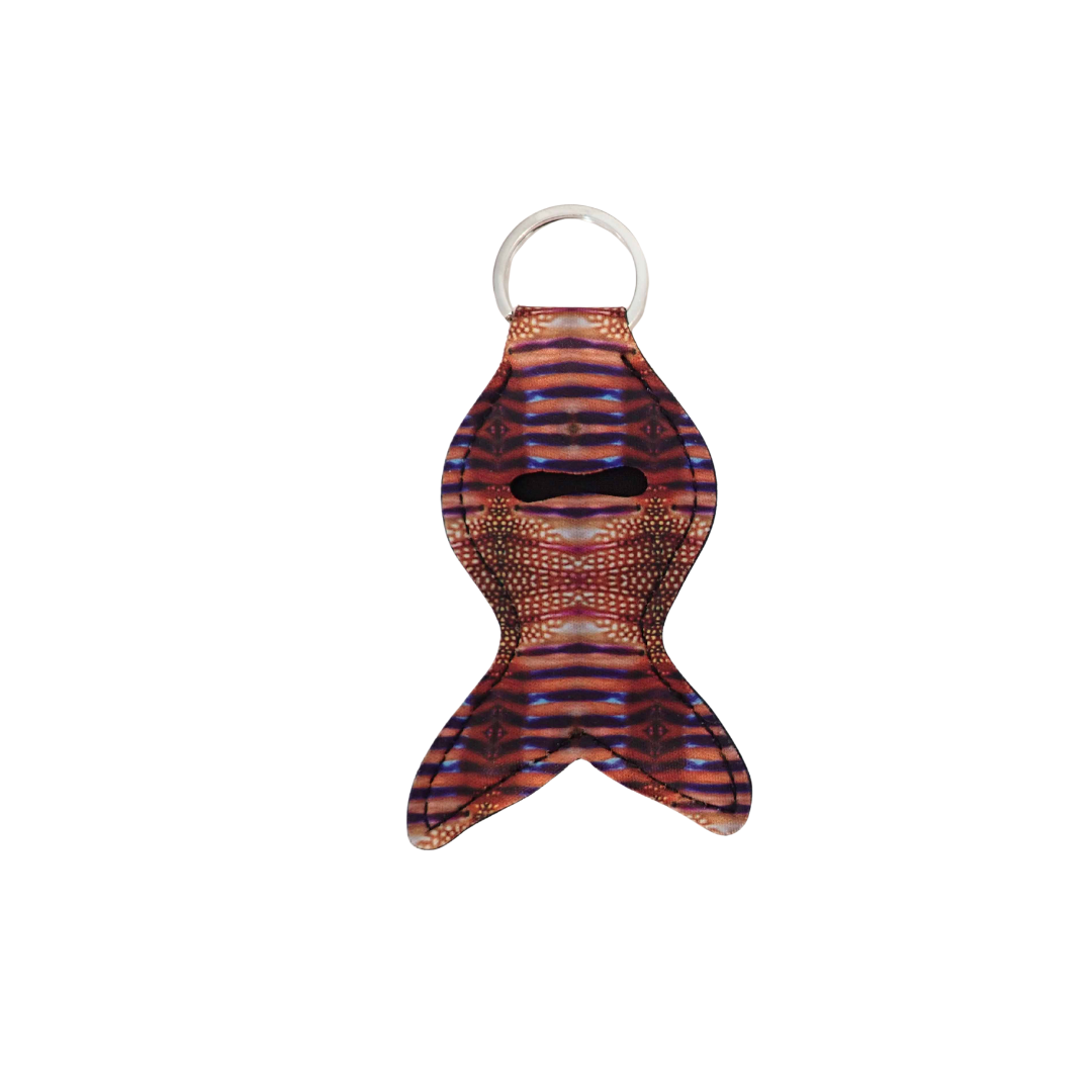 Key Ring - also holds your lip balm