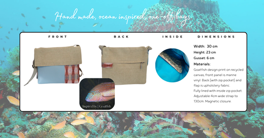 Hand made one of a kind bags