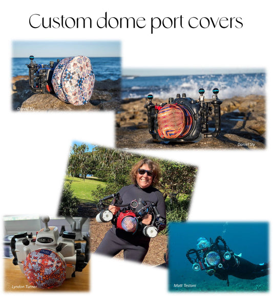 Custom Dome Port Covers Made to Order - from $45