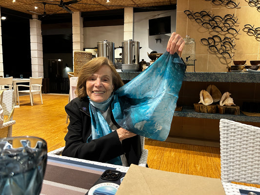 Glacial Collection - Silk Scarves