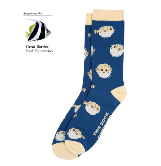 Pufferfish Sock