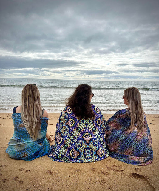 Bamboo Sarong - Clamber - Benni Marine Designs
