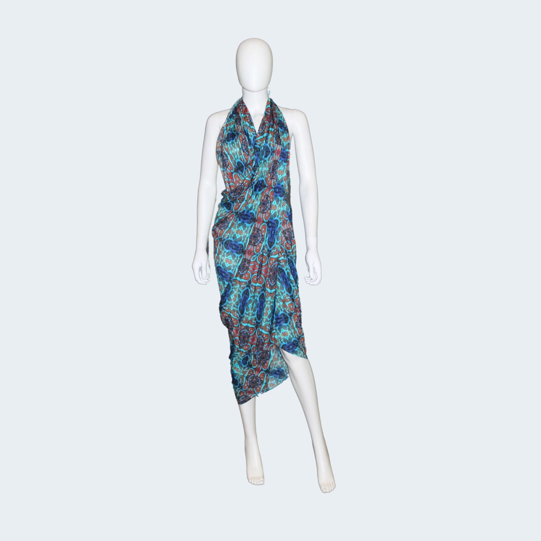 Bamboo Sarong - Tropical Delight - Benni Marine Designs