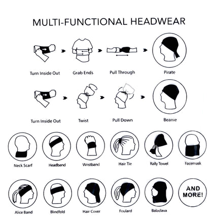 Multi-Purpose Headwear - Whimsy