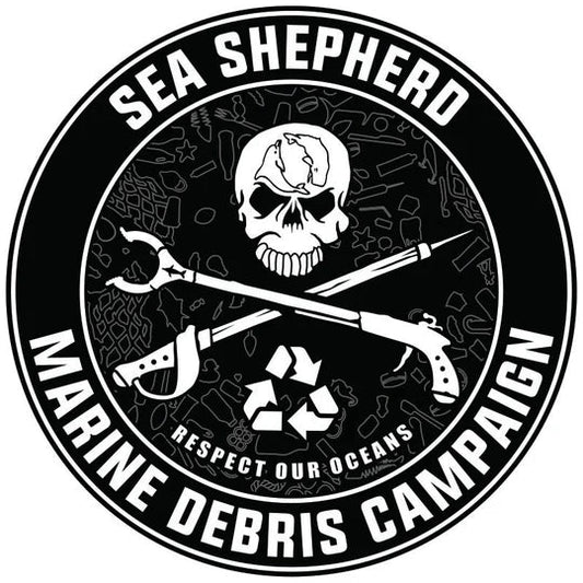 Marine Debris Campaign Sticker - Benni Marine Designs