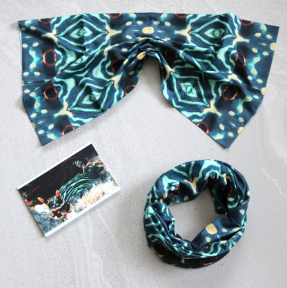 Multi - Purpose Headwear - Lime Surprise - Benni Marine Designs