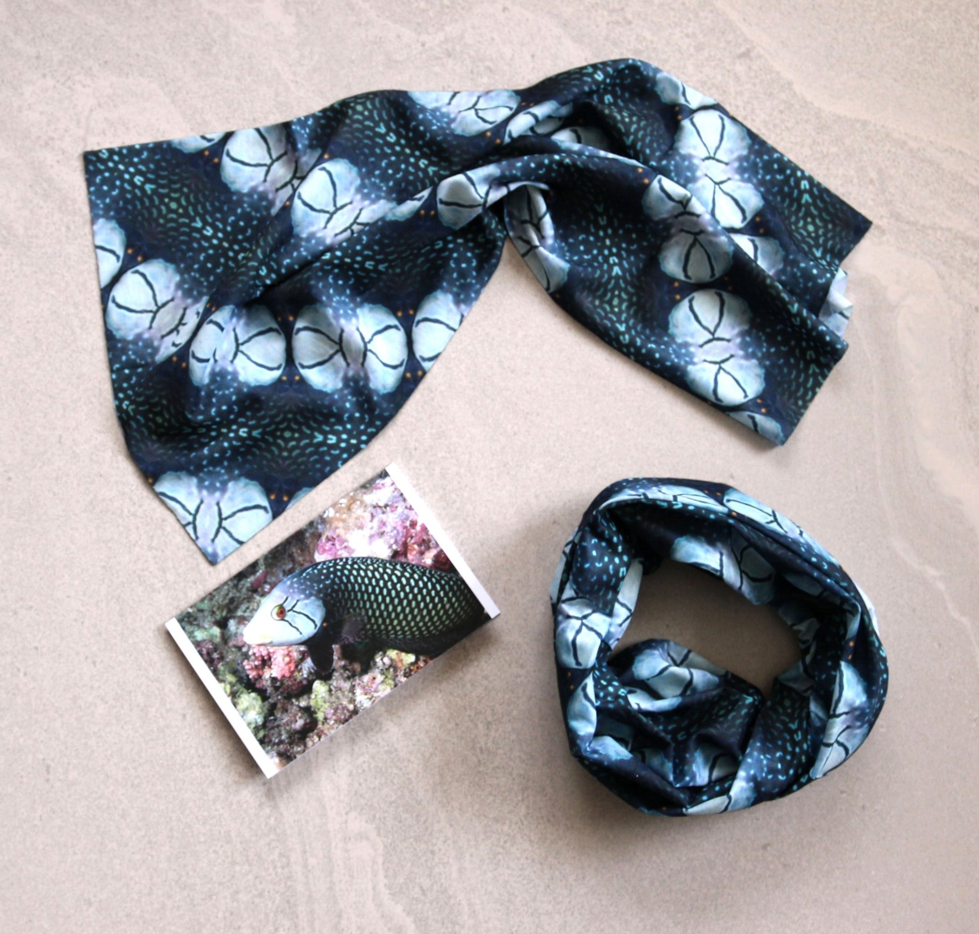 Multi - Purpose Headwear - Moon Shadow - Benni Marine Designs