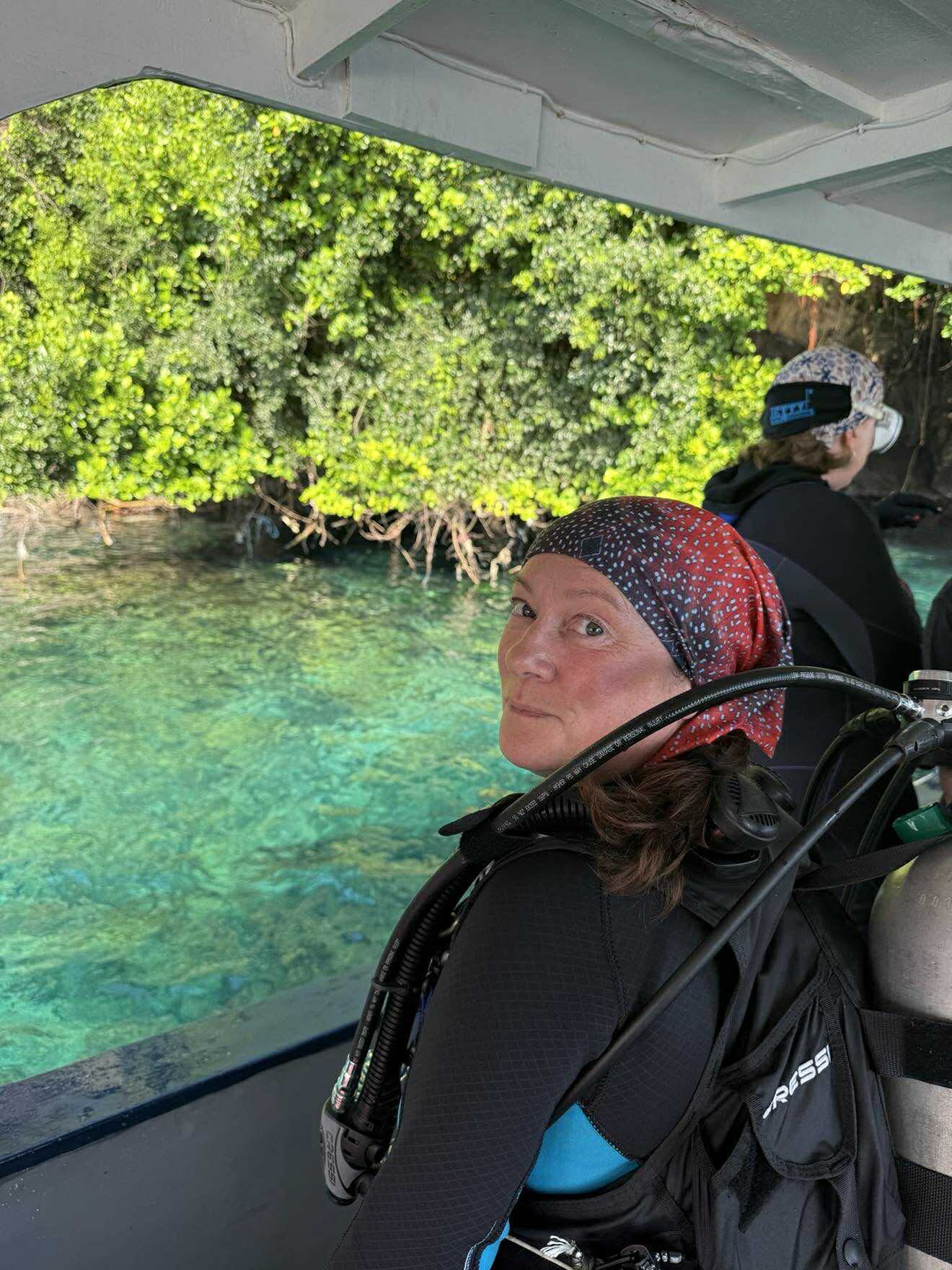 Multi - Purpose Headwear - Red Reef - Benni Marine Designs