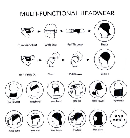Multi - Purpose Headwear - Turtle - Benni Marine Designs