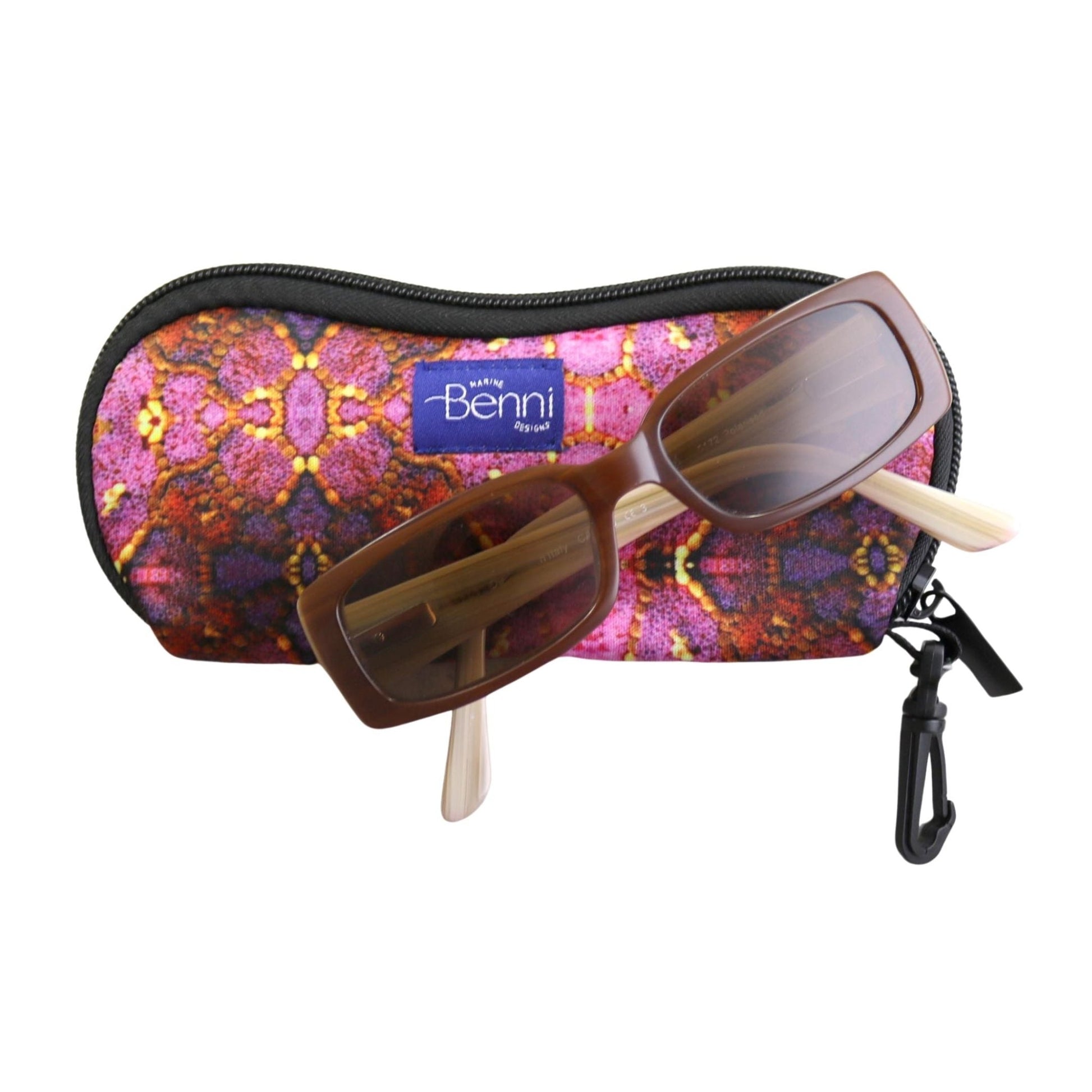 Neoprene Glasses Case (zip closure) - Benni Marine Designs