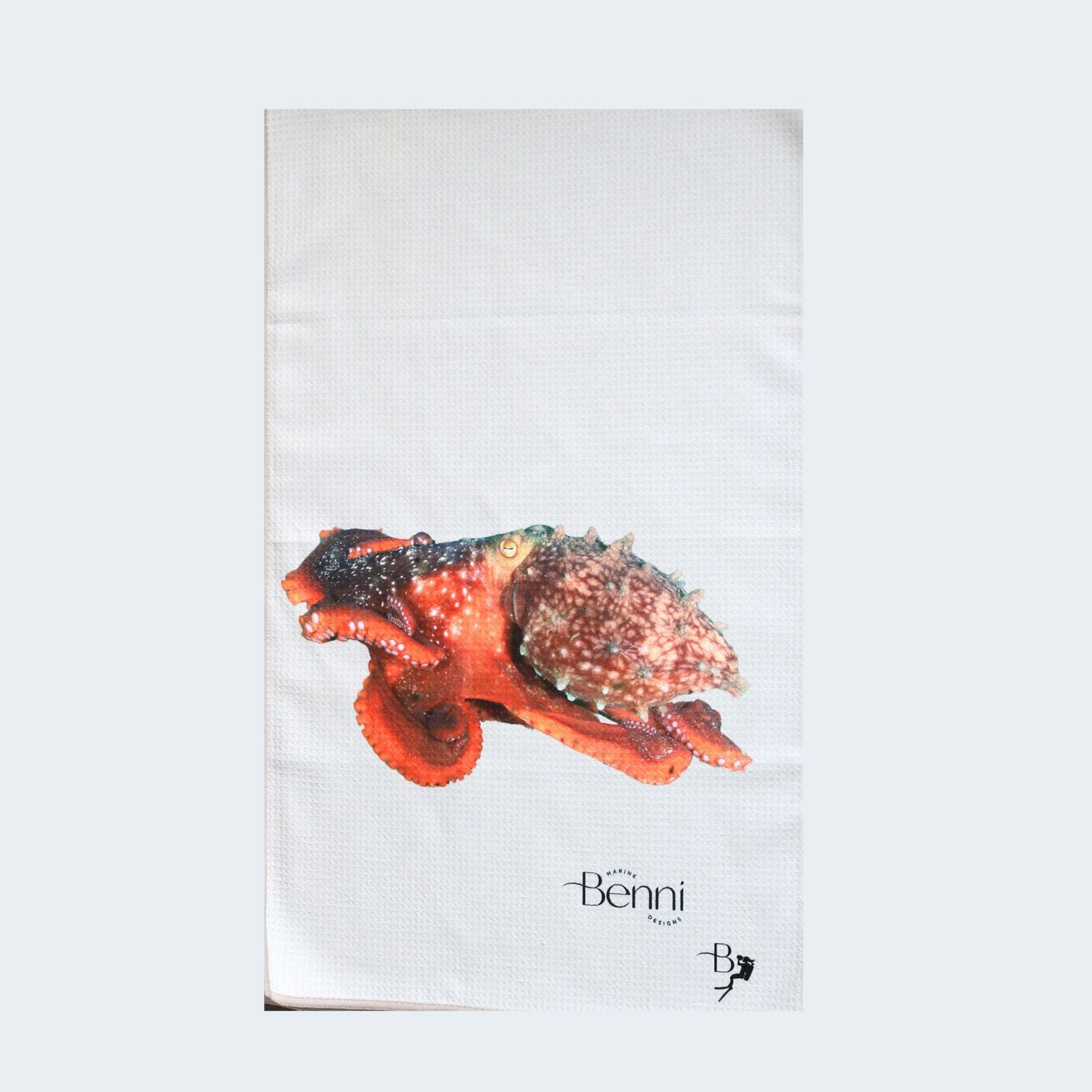 Quick Dry Towel - Ocean Life Series - 100% Recycled - Benni Marine Designs