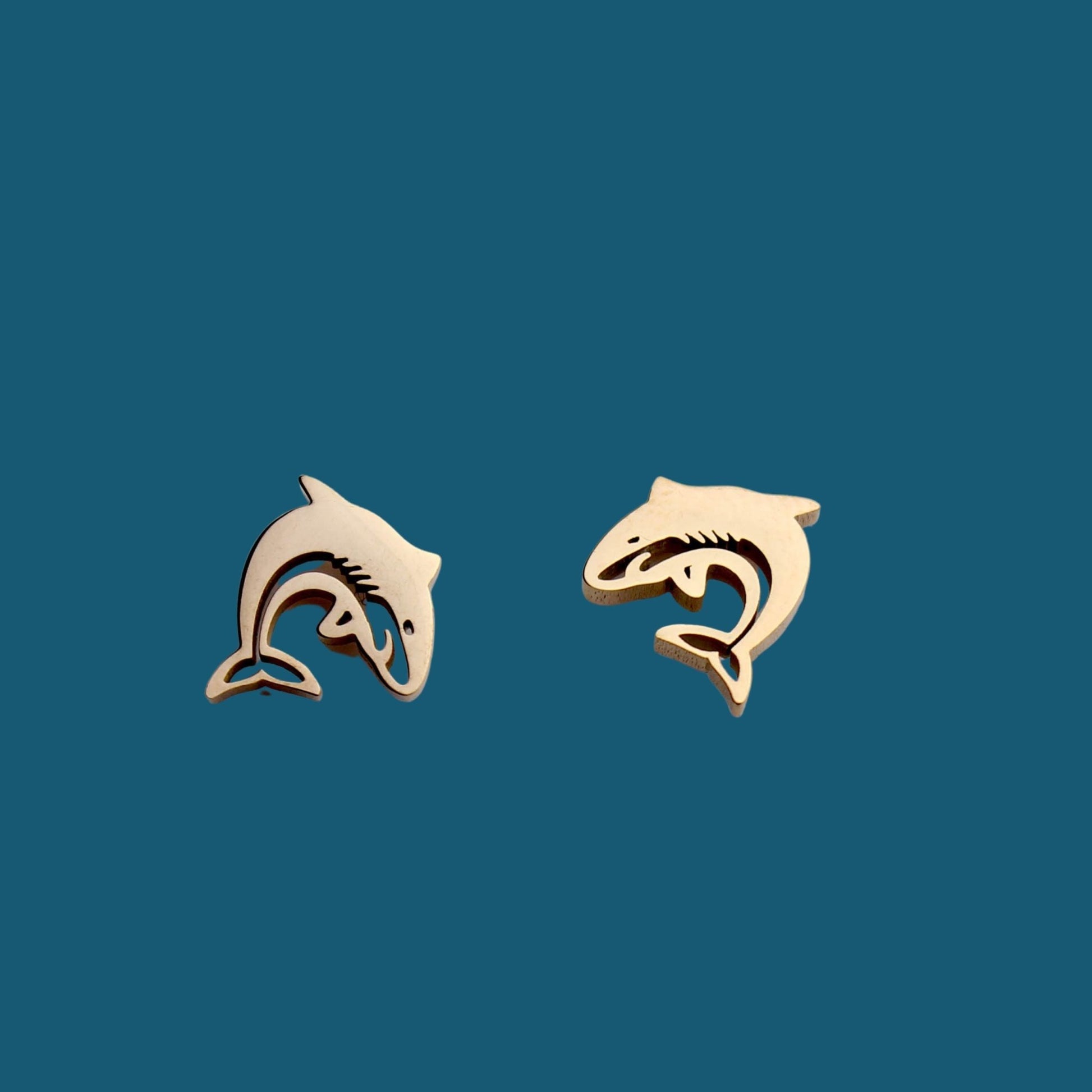 Shark Earrings - Benni Marine Designs