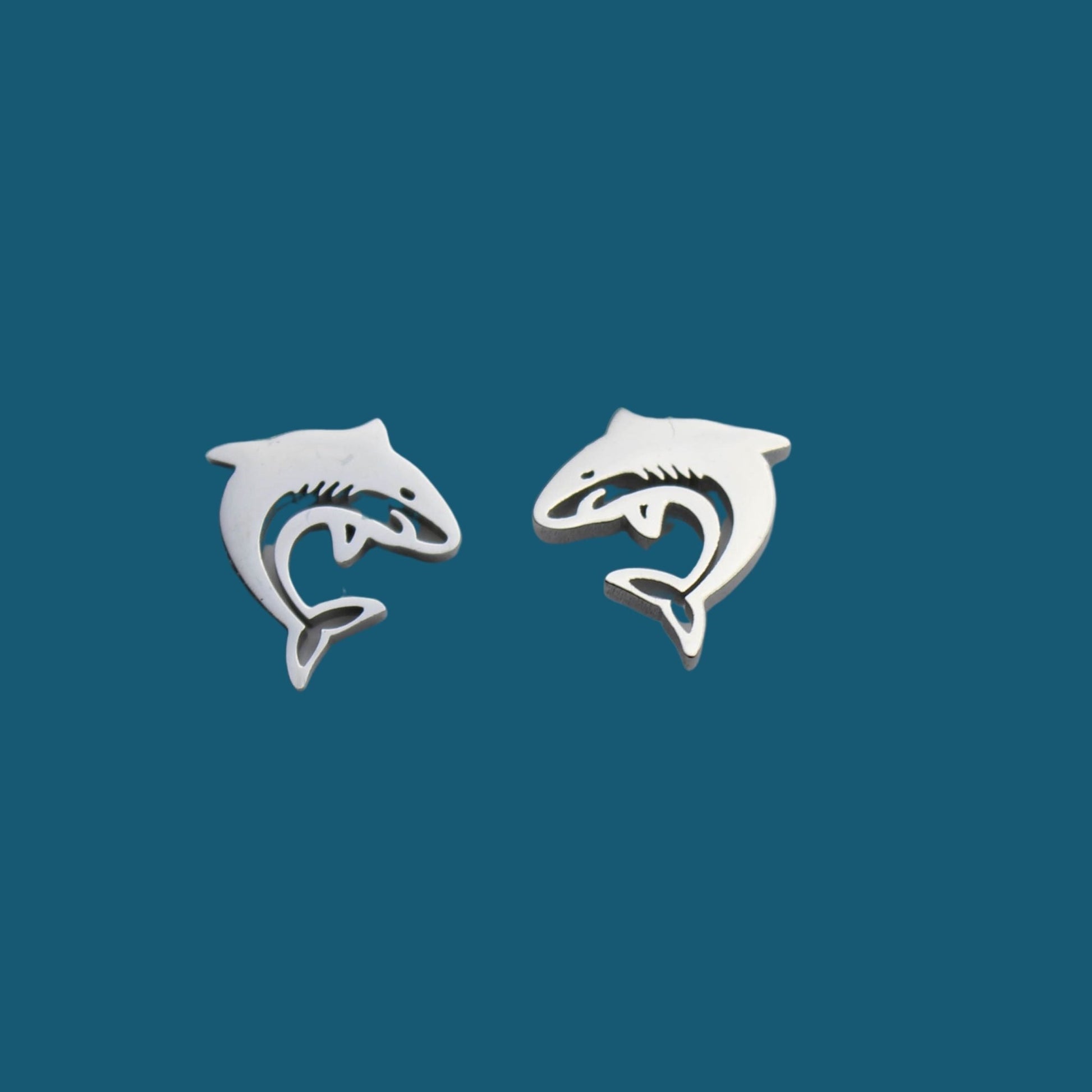 Shark Earrings - Benni Marine Designs