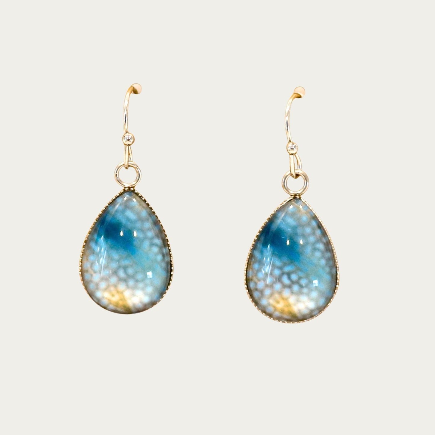 Water Drop Earrings - Benni Marine Designs